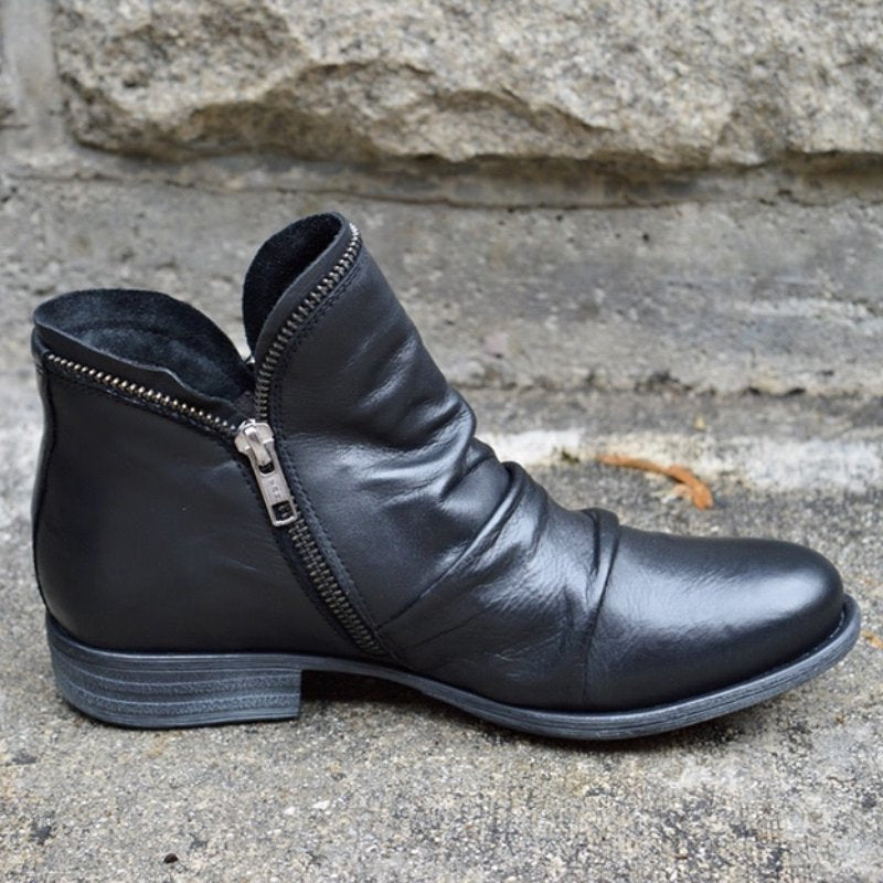 Beatrix Women's Ankle Boots | Slip, Cushioned, Zipper