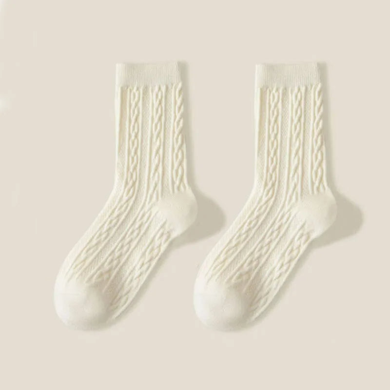 Elise Women's Socks - fabric and finish detail