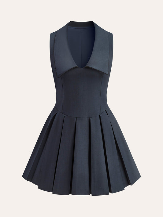 Tilda Women's Pleated Dress - front view