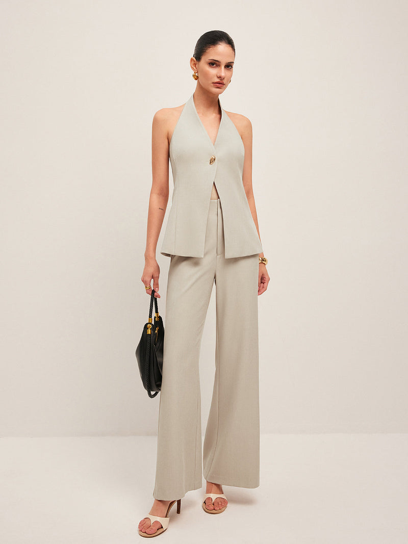 Imogen Women's Trousers - fabric and finish detail
