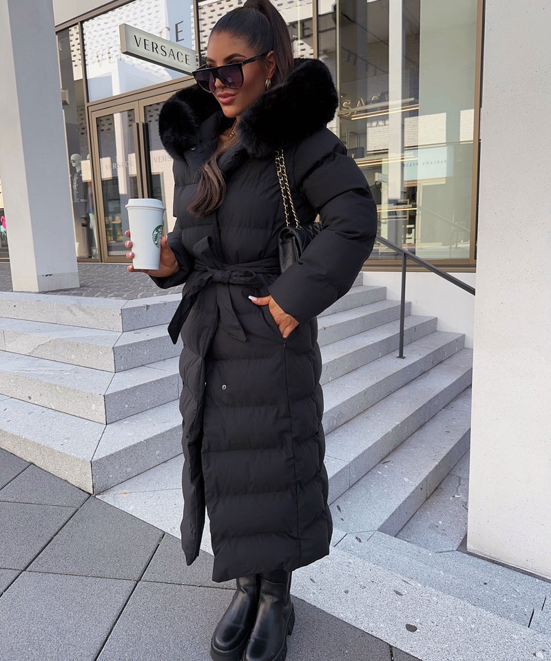 Uma Women's Puffer Jacket - front view