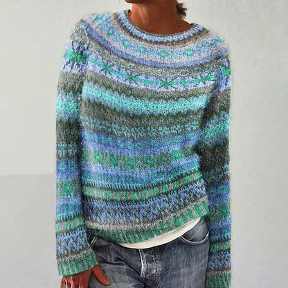Ruby Women's Sweater - fabric and finish detail