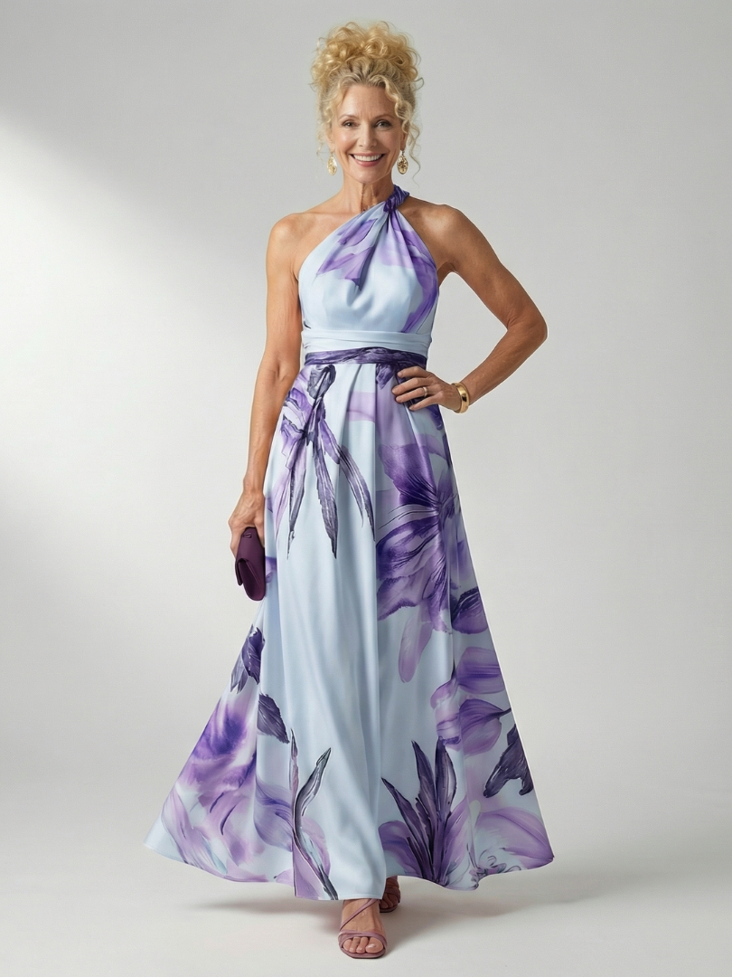 Alba Women's Maxi Dress - full-length view