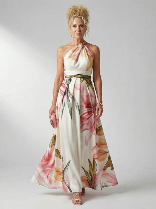 Alba Women's Maxi Dress - front view