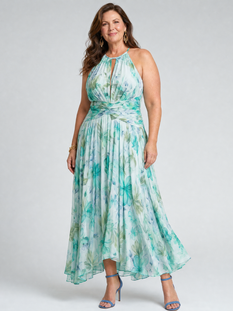 Bijou Women's Maxi Dress - flat lay