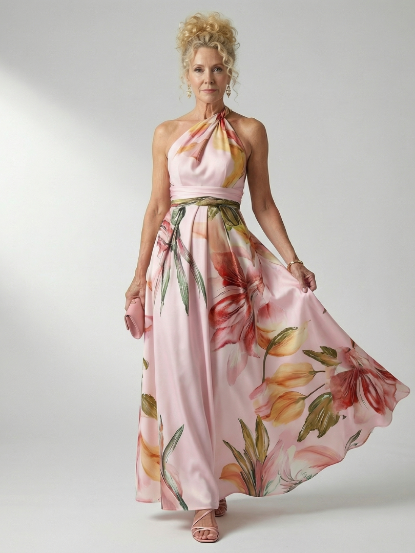 Alba Women's Maxi Dress - shown in use
