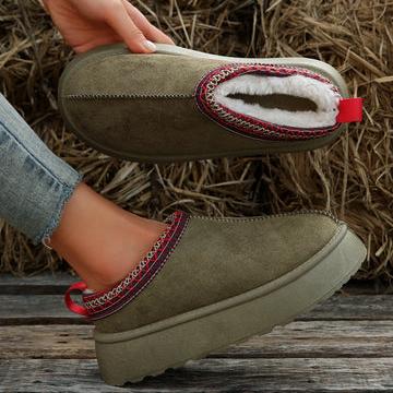 Camille Women's Platform Slippers - front view
