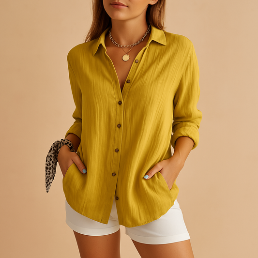 Imogen Women's Blouse - styled view