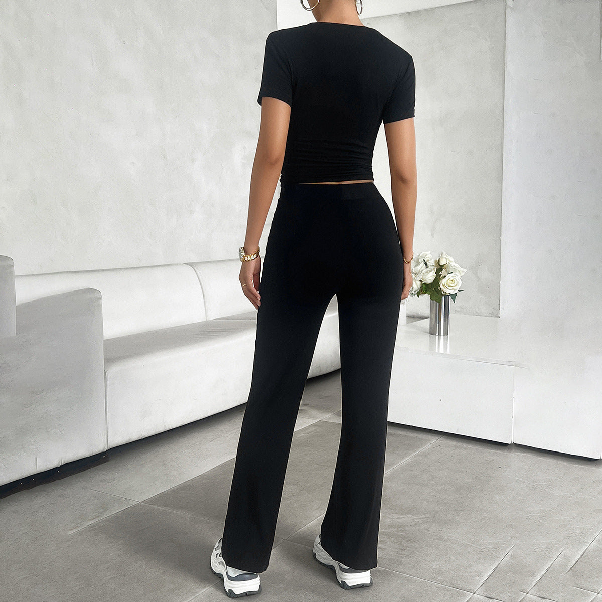 Xanthe Women's Wide Leg Top - styled view