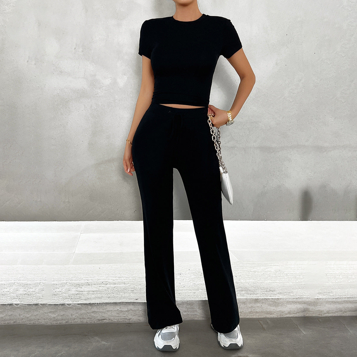 Xanthe Women's Wide Leg Top - full-length view