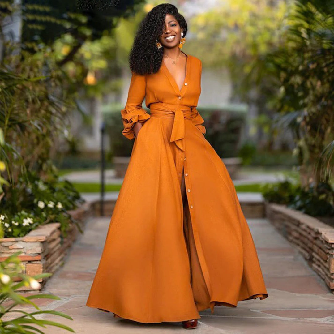 Xanthe Women's Maxi Dress - front view