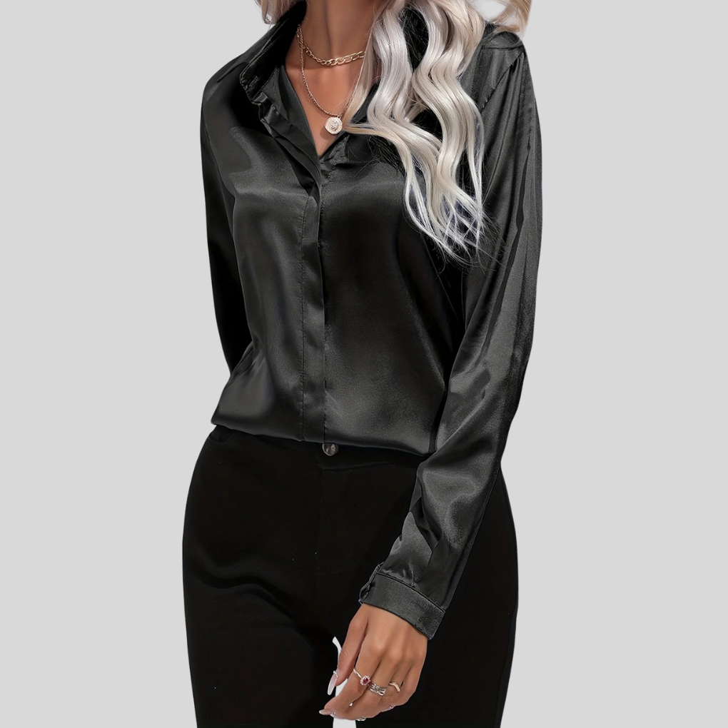 Willa Women's Blouse - styled view