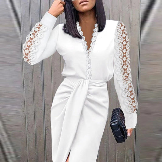 Rosa Women's Midi Dress - styled view