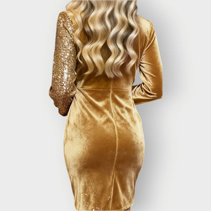 Romy Women's Mini Dress - back view