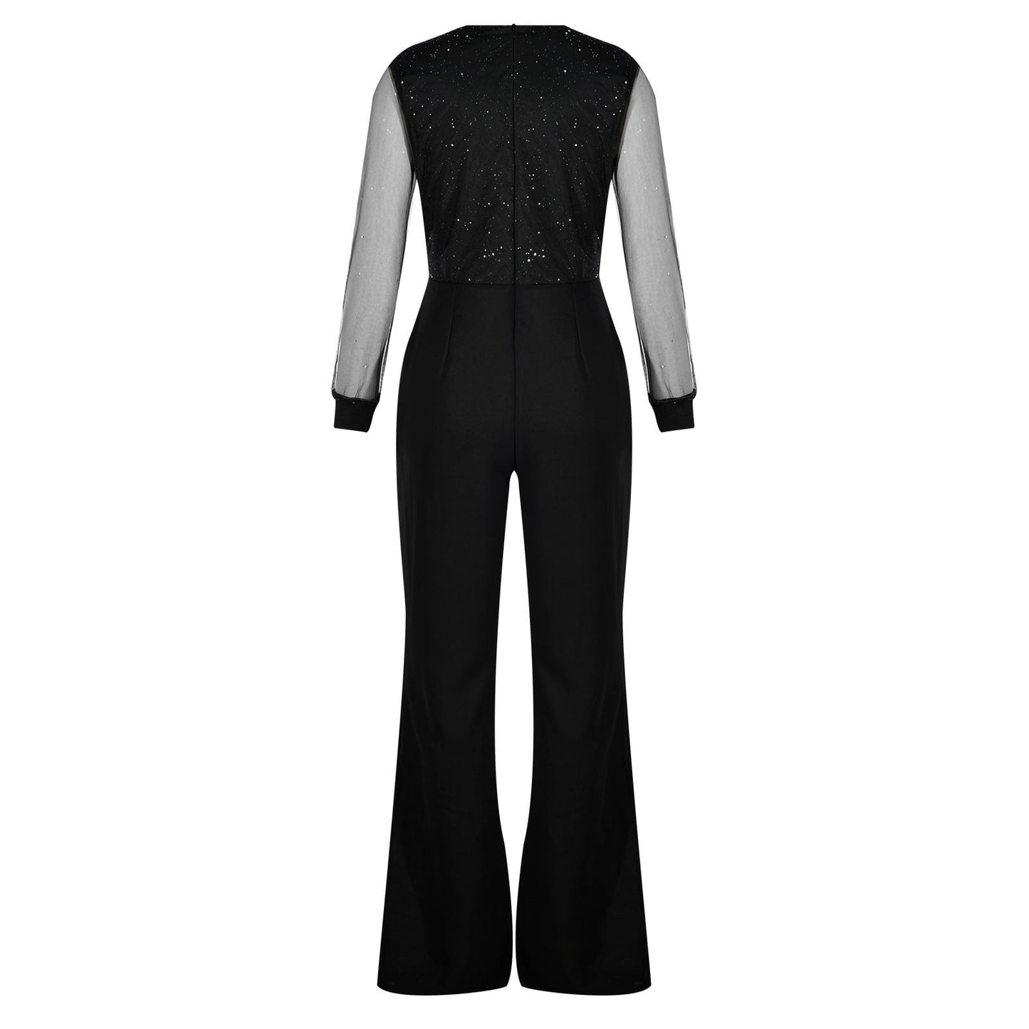 Kira Women's Wide Leg Jumpsuit - back view