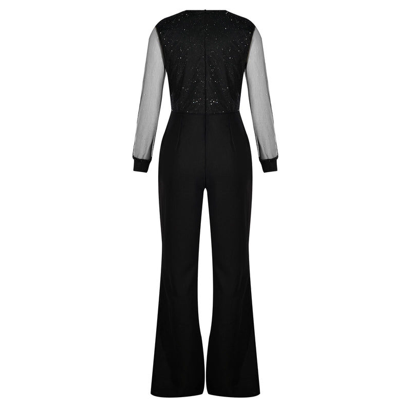 Kira Women's Wide Leg Jumpsuit - back view