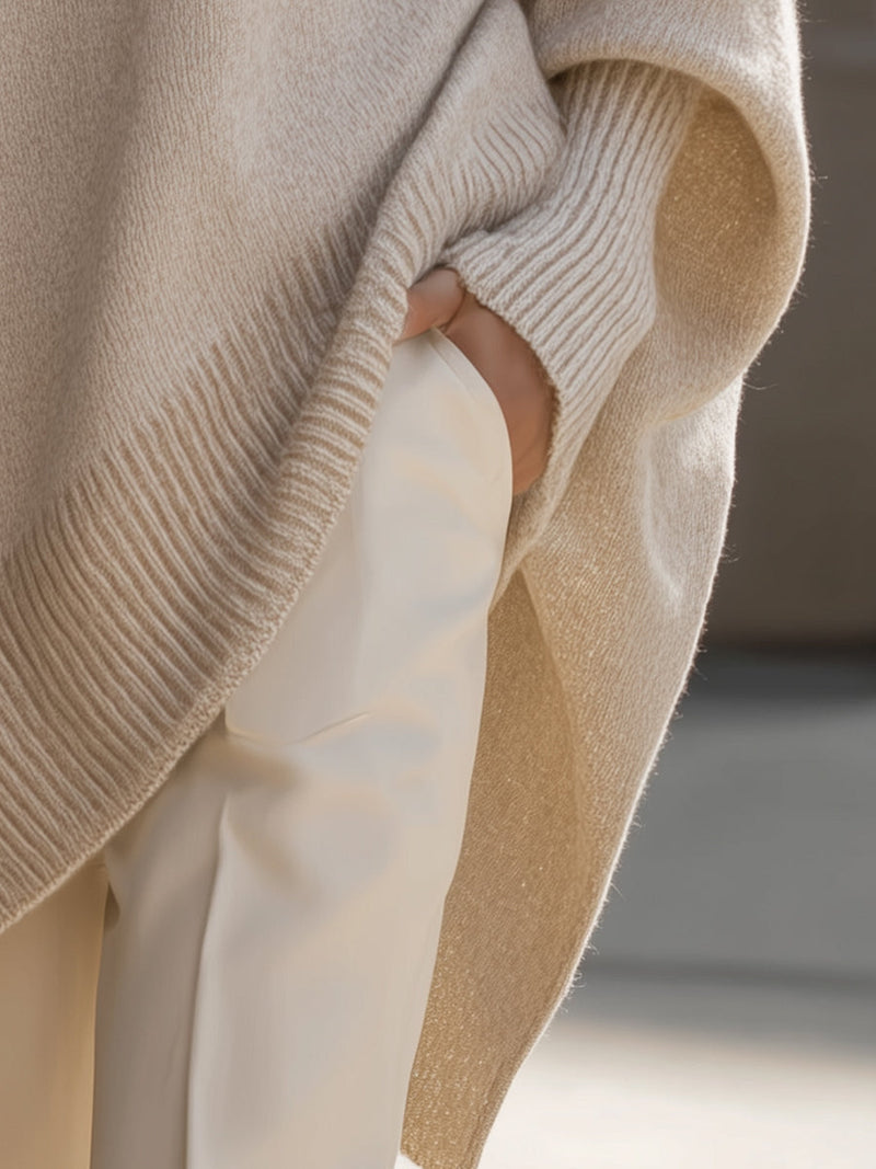 Genevieve Women's Oversized Sweater - full-length view