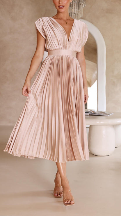 Lena Women's Midi Dress - shown in use
