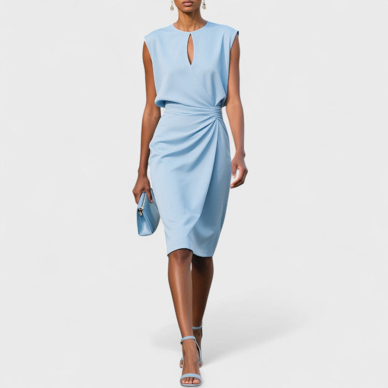 Faye Women's Midi Dress - front view