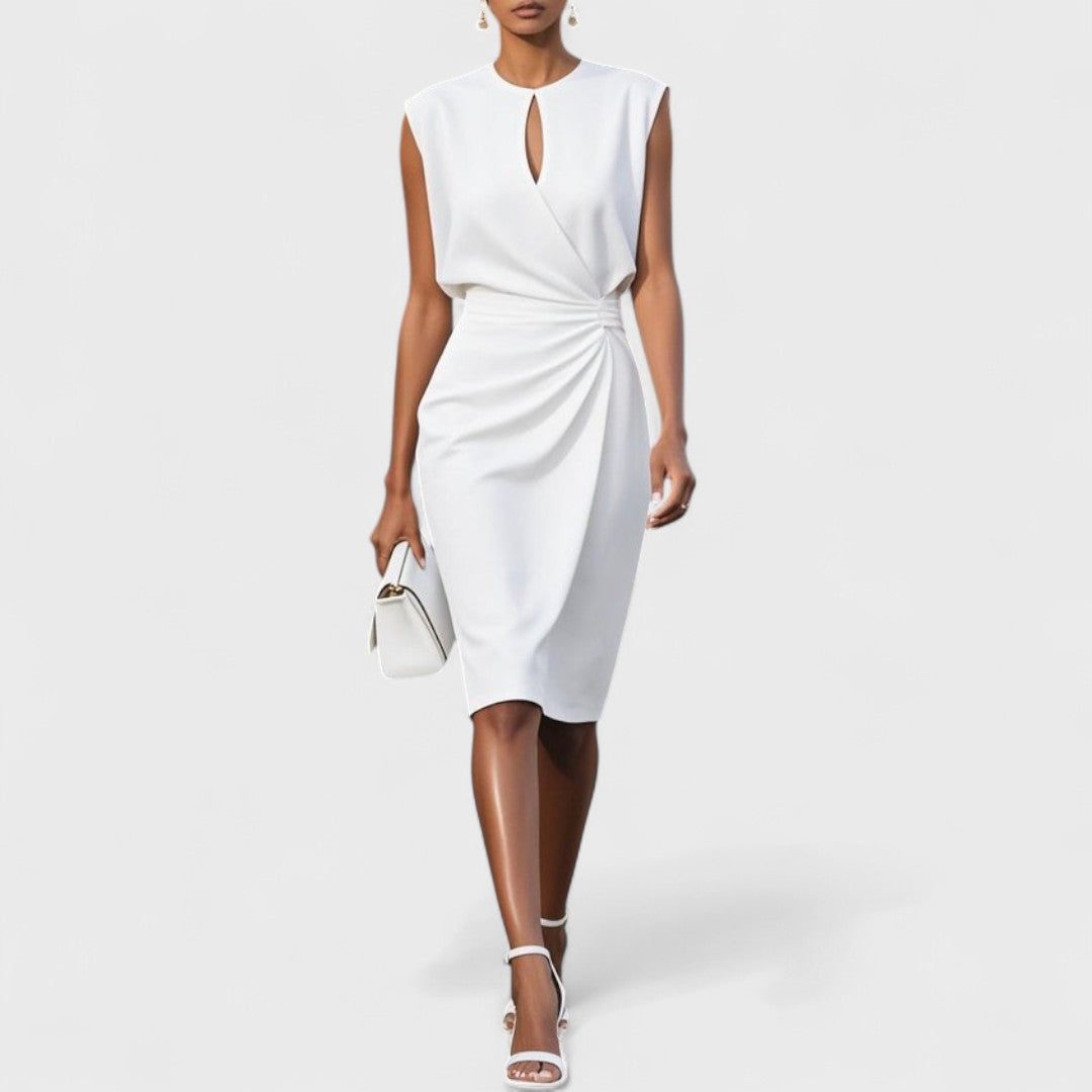 Faye Women's Midi Dress - styled view