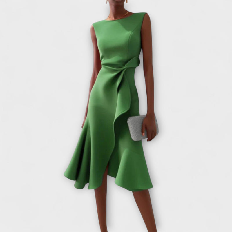 Faye Women's Midi Dress - close-up detail