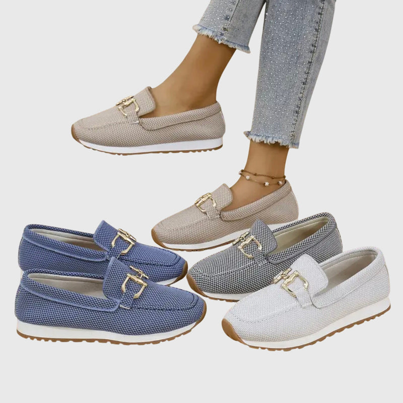Fleur Women's Loafers - styled view