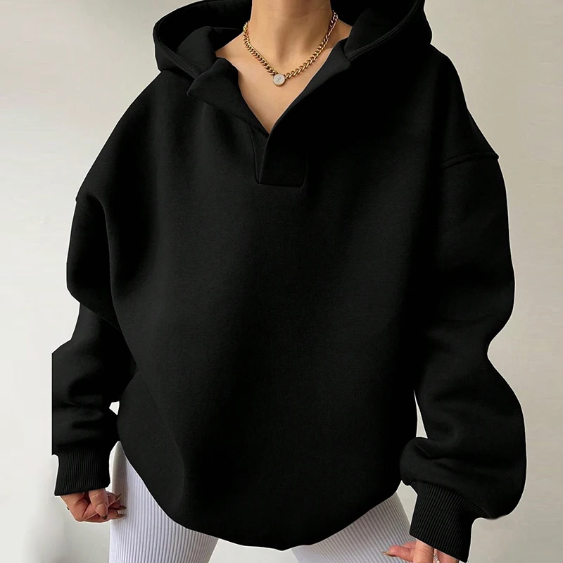 Colette Women's Oversized Hoodie - fabric and finish detail