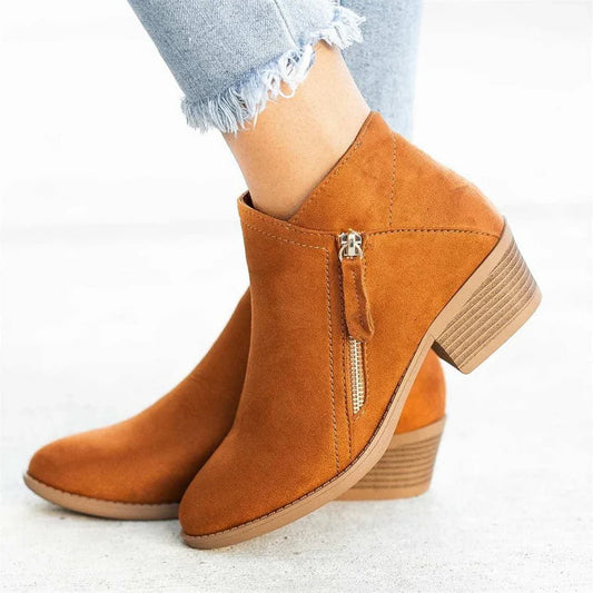 Clara Women's Ankle Boots - styled view