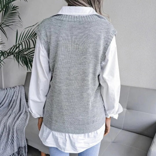 Dahlia Women's Cardigan - fabric and finish detail
