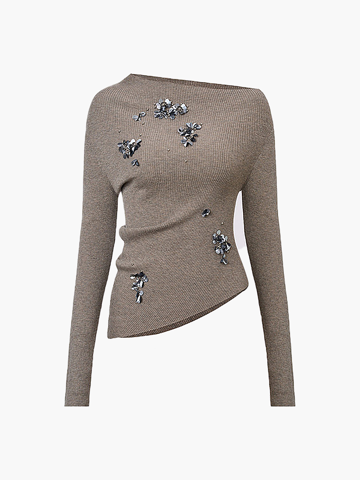 Ottilie Women's Asymmetric Top - front view
