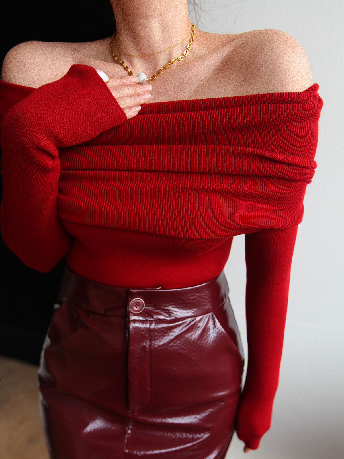 Winona Women's Sweater - back view
