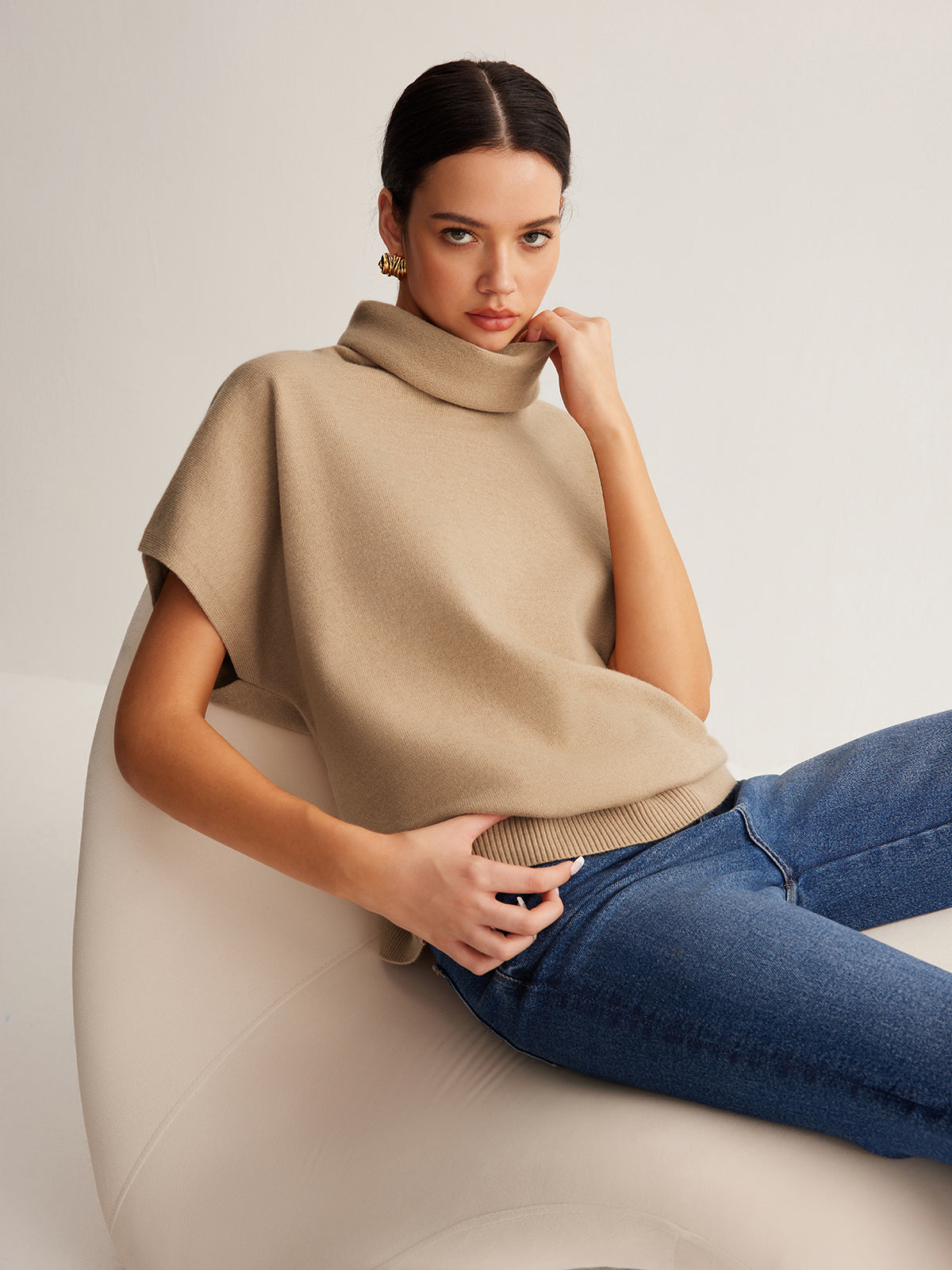 Faye Women's Sweater - back view