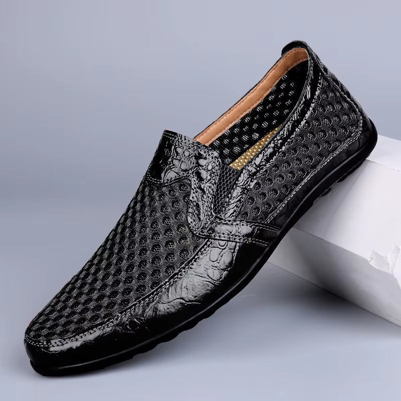 Theo Men's Loafers - close-up detail