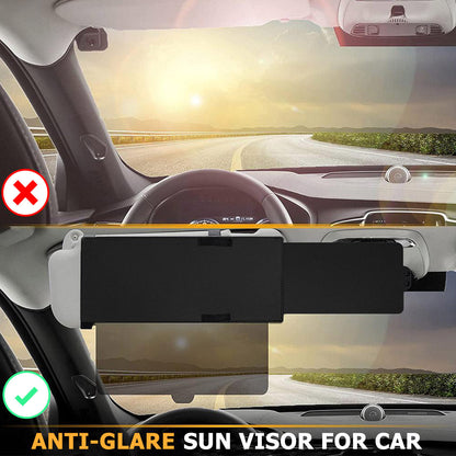 Fable Car Sun Visor - fabric and finish detail